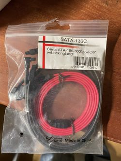 SATA 150/300 Cable- 36” - Brand New