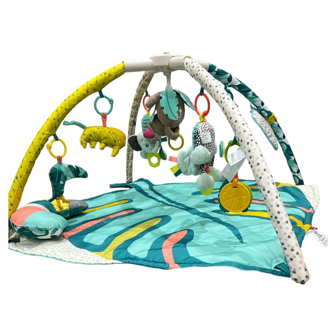 Infantino 4 en 1 Deluxe Twist & Fold Activity Gym & Play Mat, Tropical