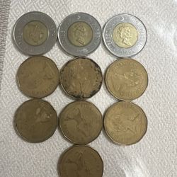 Canadian Coins 13 Dollars 