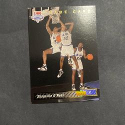 Shaquille O Neal Rookie 1992-93 Upper Deck #1b