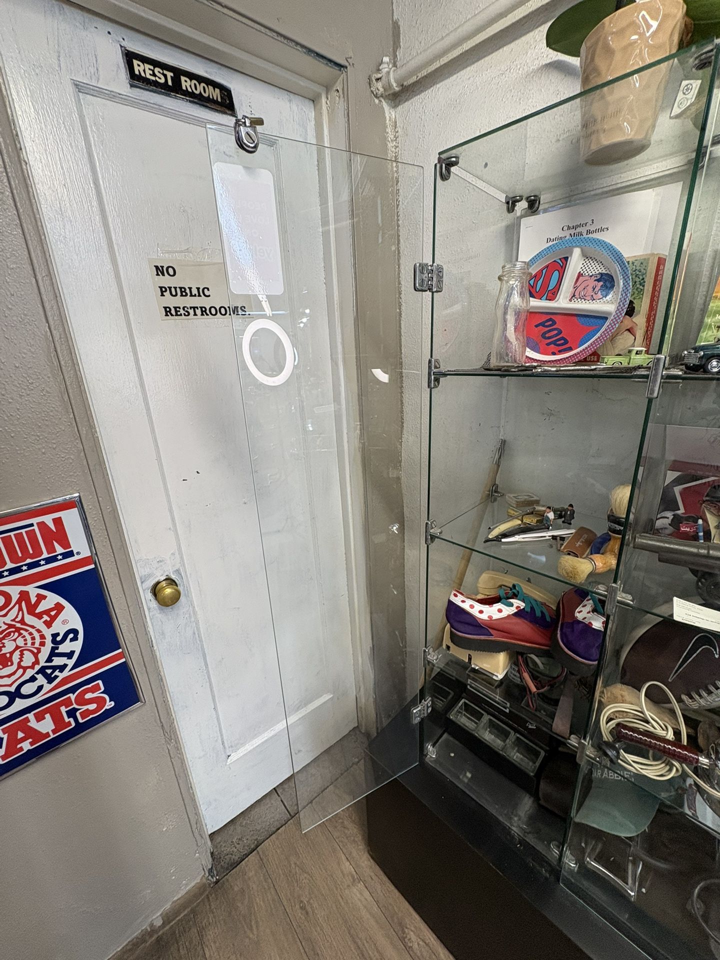 Glass case