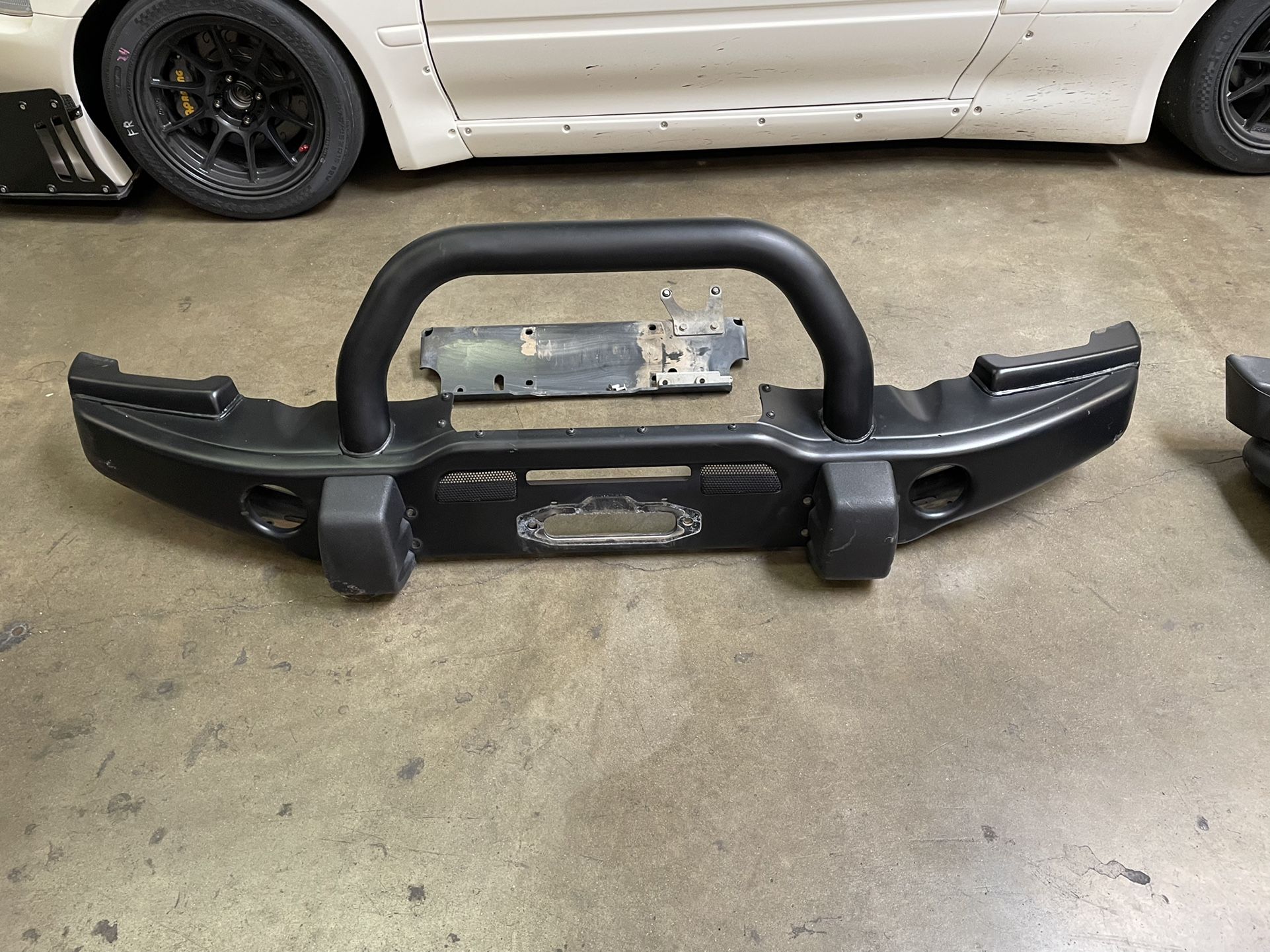 JK AEV bumpers And tire Carrier  