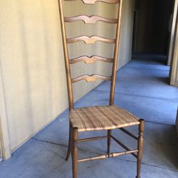 Paolo Buffa Chiavari High Ladder Back Chair 1950’s