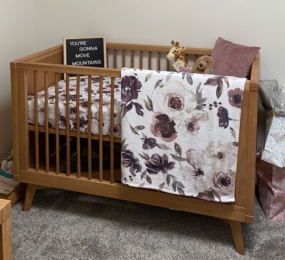 MidCentury Modern Nursery Set Up!