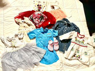 Dresses(3T) Crocs(8c)