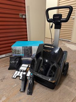 Aiper Scuba X1 Pro Max Pool Cleaner with Charging Dock and Caddy