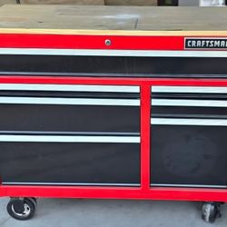 41" Craftsman rolling toolbox/ workbench - caja de herramientas Craftsman