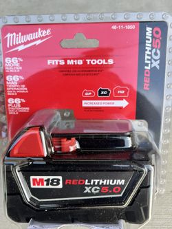 Milwaukee M18 XC5.0 Battery - Batteries 