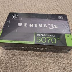 MSI Ventus RTX 5070 Ti 16GB Graphics Card GPU