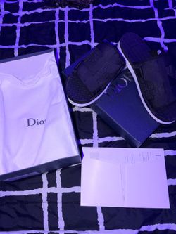 Men’s dior alpha slides