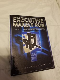 Marble run for desktop