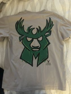 Pacsun, Cream And Green, Size Medium 