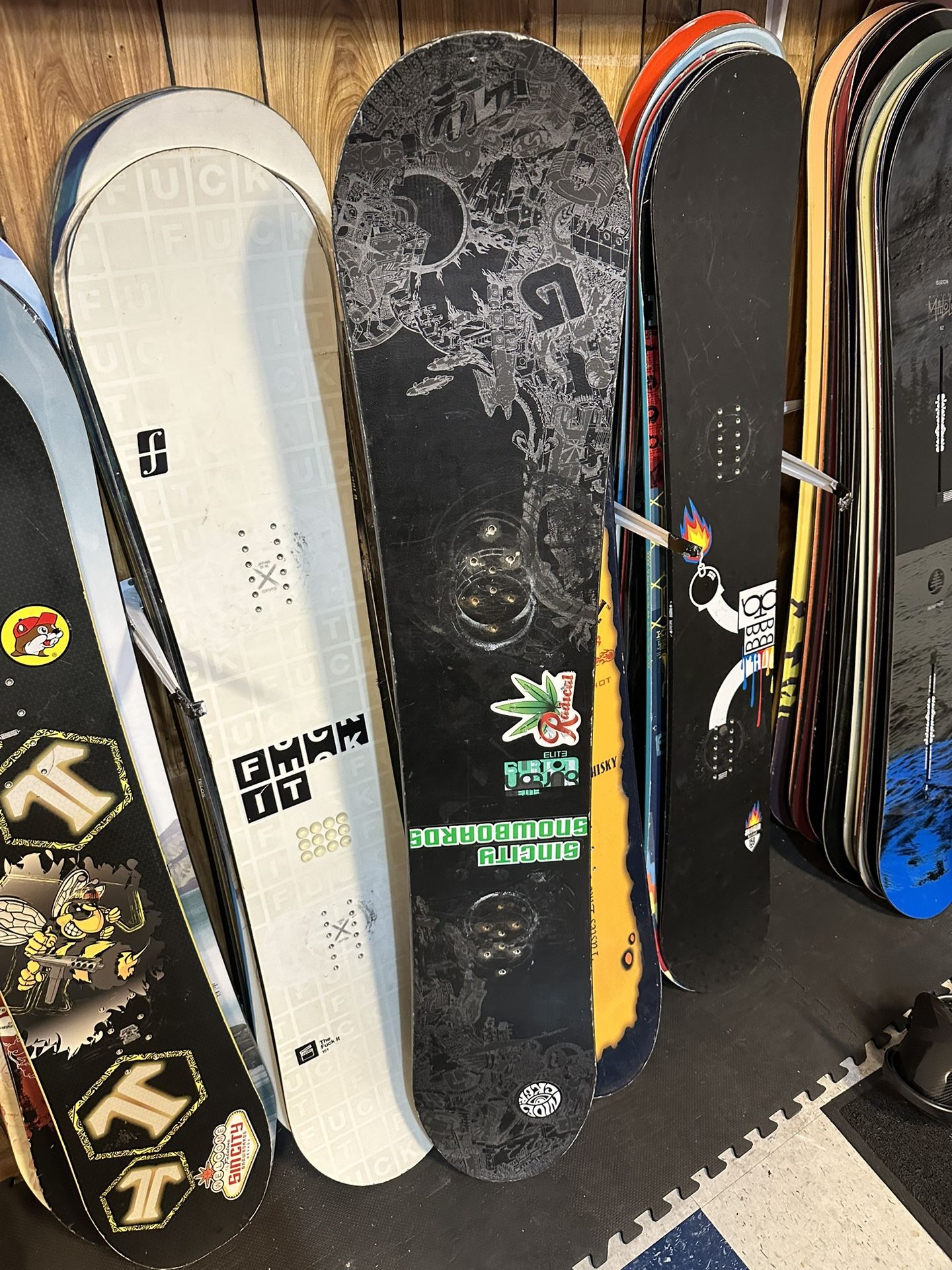 Burton 158 snowboard Certified With Warranty Located At Sin City Snowboards