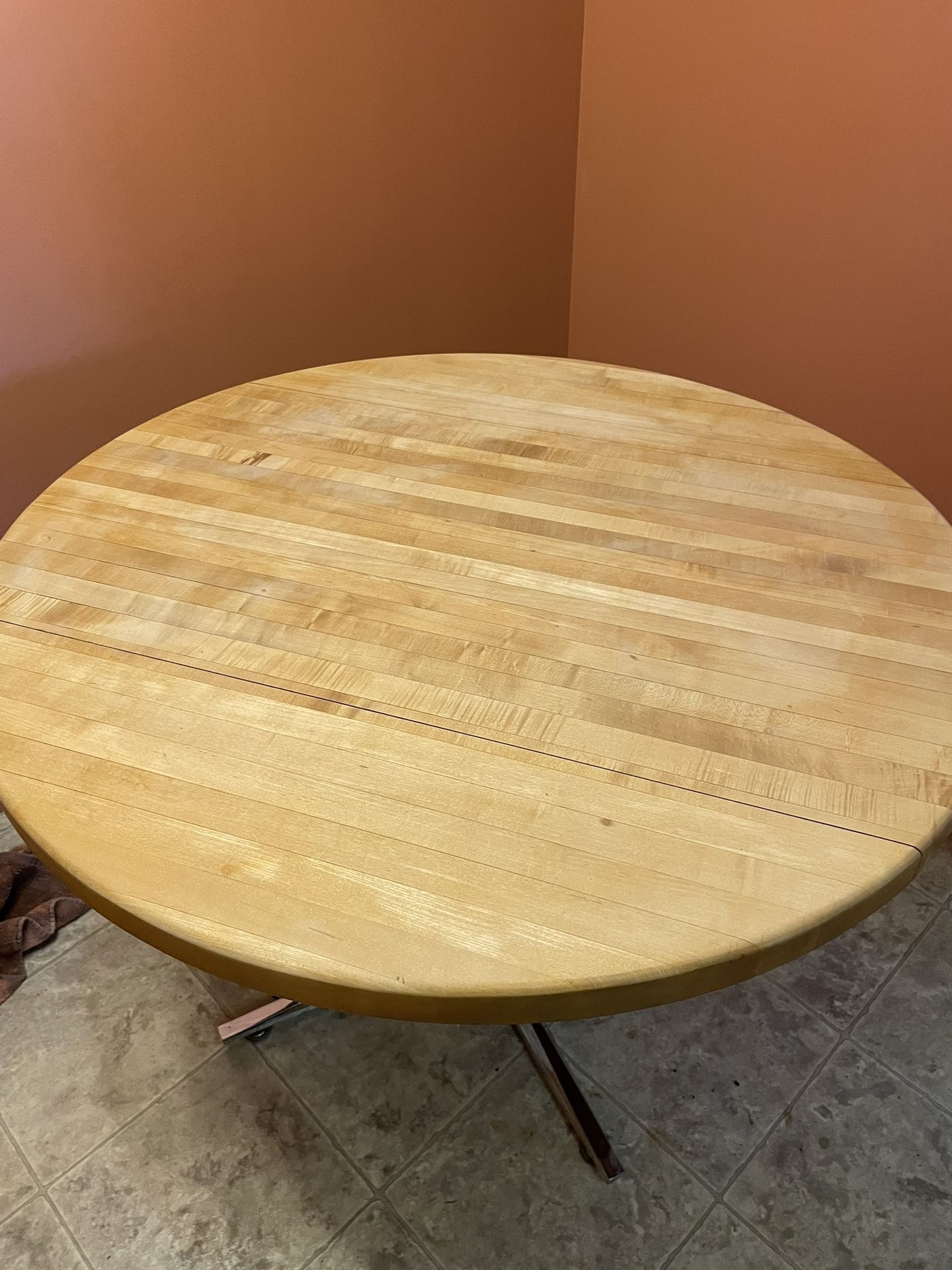 Butcher Block Table