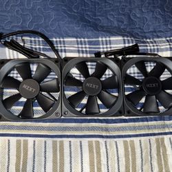 3x 120mm NZXT Fans