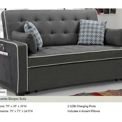 SLEEPER SOFA ( COMVERTIBLE COUCH)