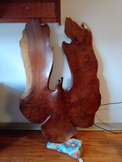 Huge Wood wall sculpture