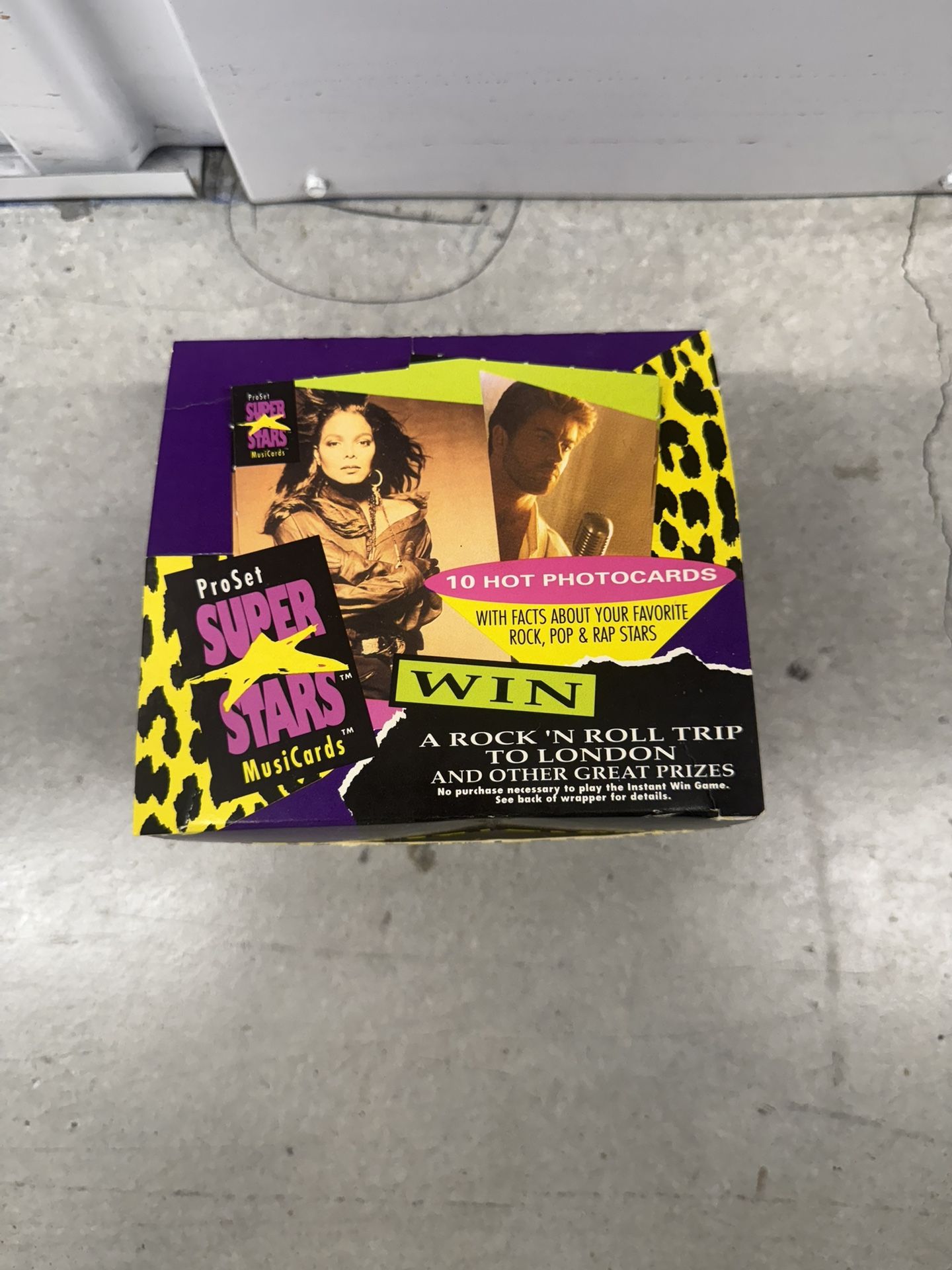 Pro Set super Stars Music Cards Early 90S