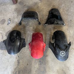 FRONT & REAR POCKET BIKE FENDERS
