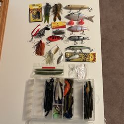 fishing lure lot 
