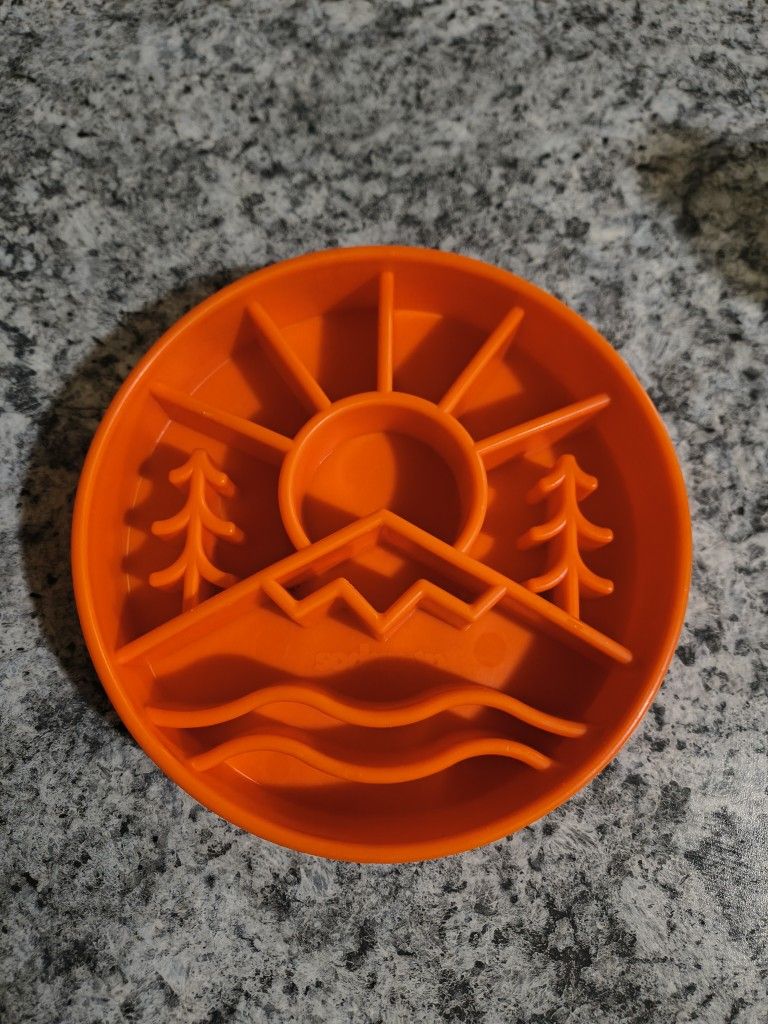 Puppy Dog Slow Feeder Puzzle Bowl - Safe Materials - Made In the USA