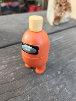 Among us orange figure
