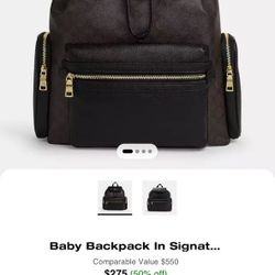 Coach Baby Diaper Bag