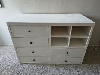 White dresser