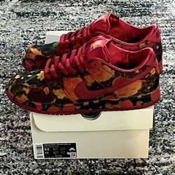 Nike SB Dunk Low The Wizard Of Oz Poppy Field        Size 9.5 In Men 