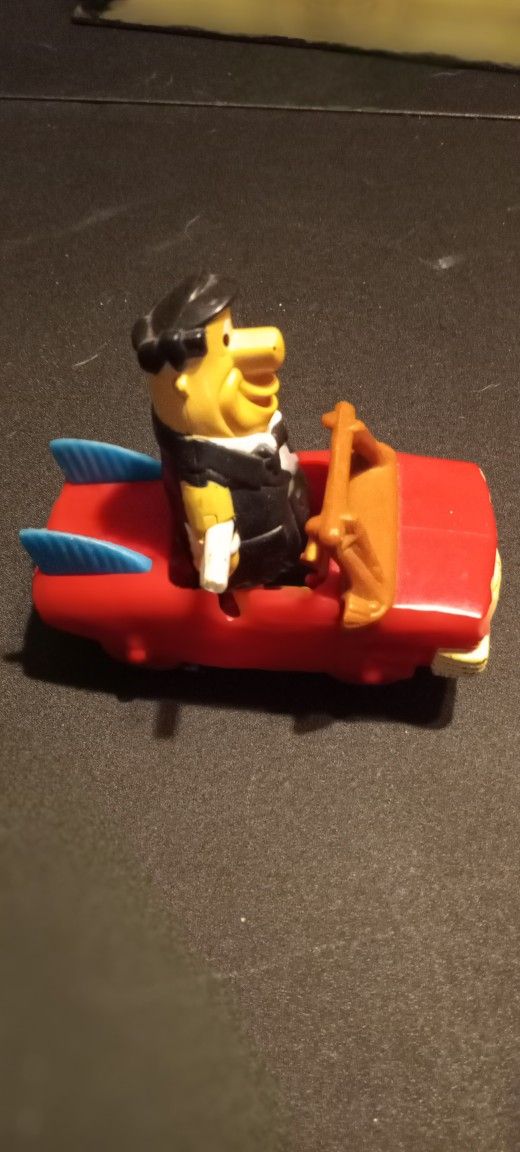 These are Vintage Burger King Flintstones promotional toys.