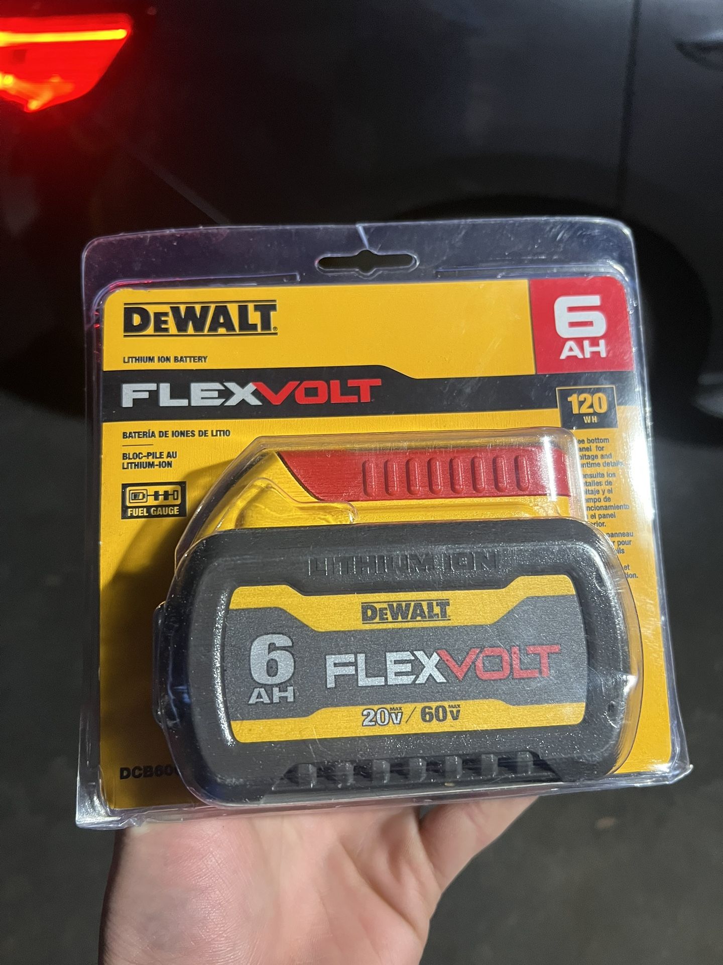 Dewalt Flexvolt 6ah