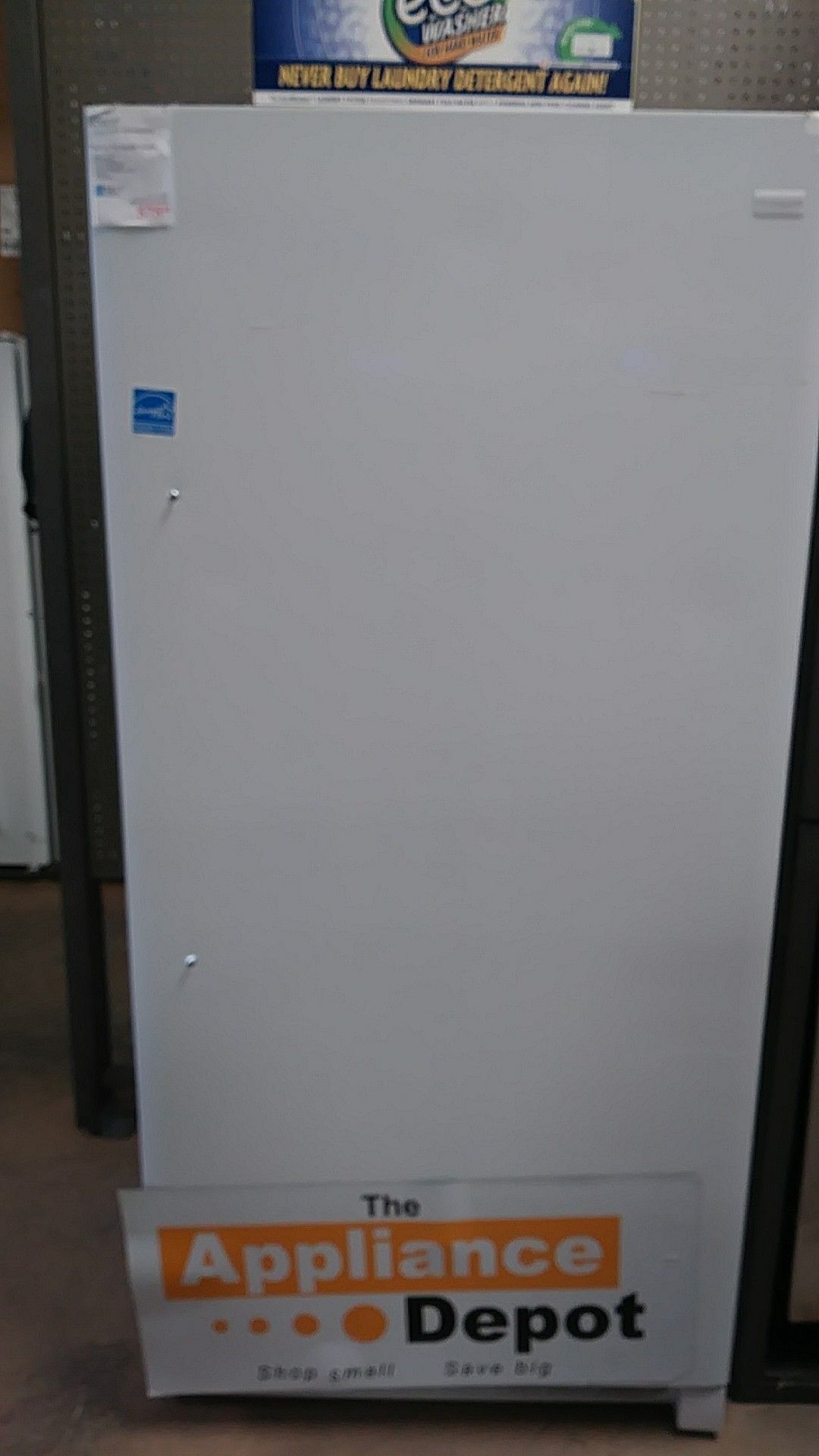 New Frigidaire Upright Freezer in white