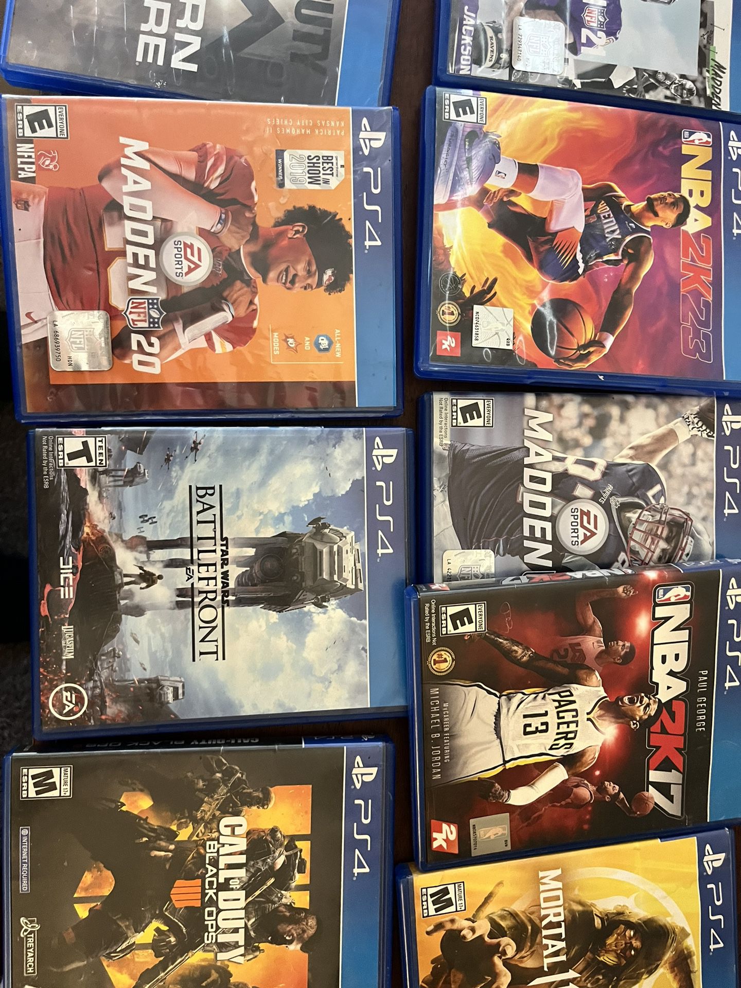 PS4 Games 20 Each 