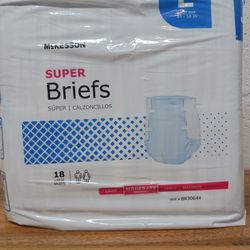 McKesson Large Super Briefs 