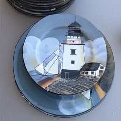 Lighthouse plate set