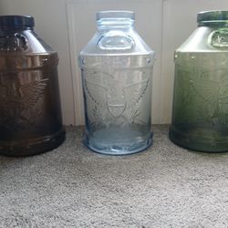 Vintage Glass 5 Gallon Jugs