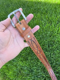 Genuine Leather Mexican Belt