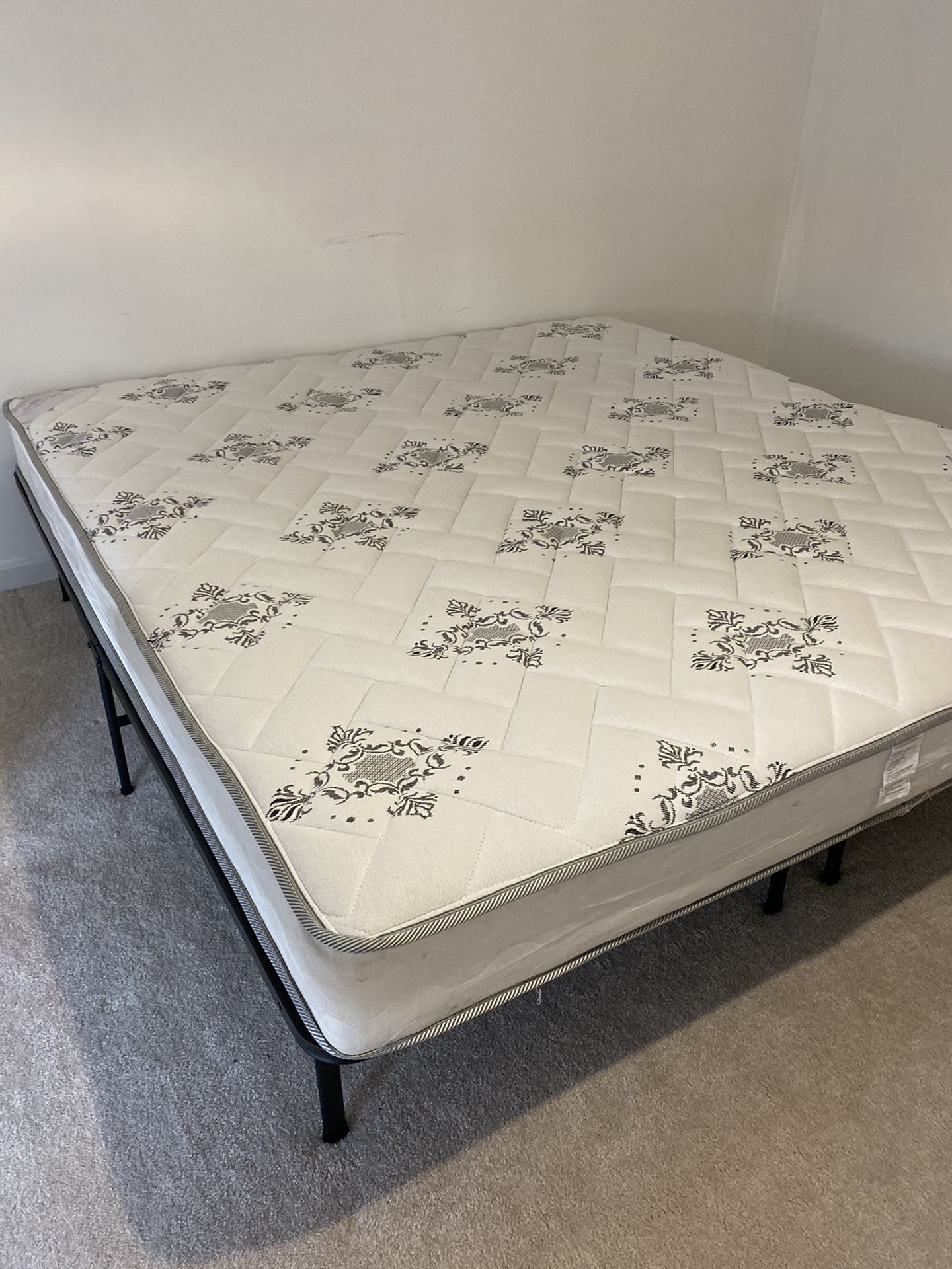 King size mattress very new!