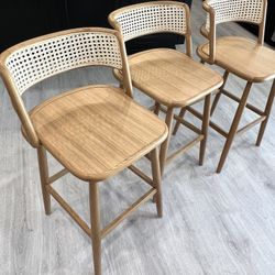 MG + BW Bar Stools - Set Of 3