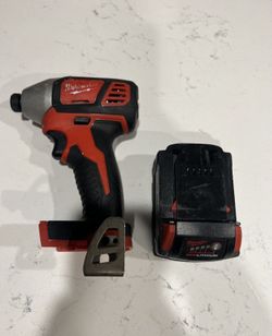 Milwaukee M18 Impact Driver 2656-20 + XC 3.0 Battery 