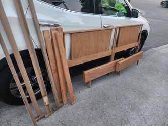 Two Twin Mid-Century Bedframes