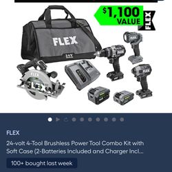 Brand New Flex Tool Set 