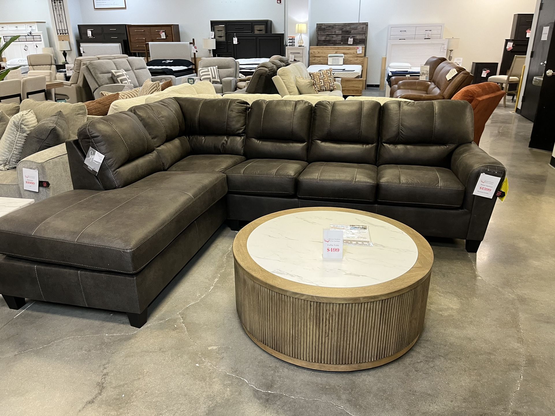 Brand New Sleeper Sectional