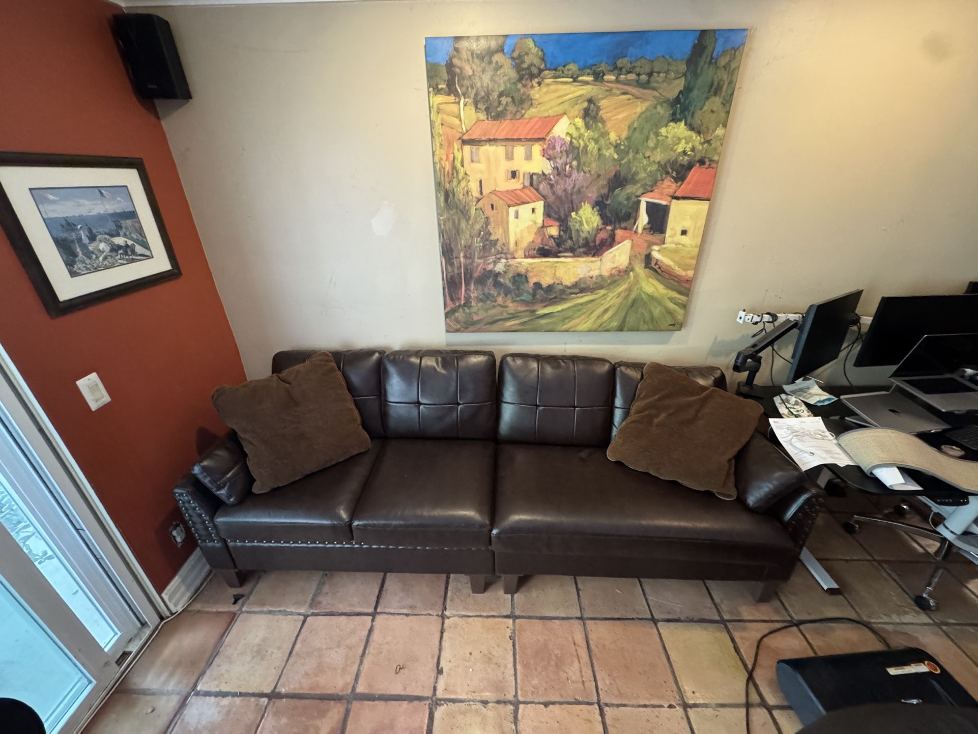 Brown Couch