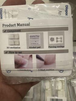 Ear Piercing Gun Lot Of 38 Units
