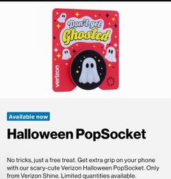 Verizon Limited edition Halloween PopSocket