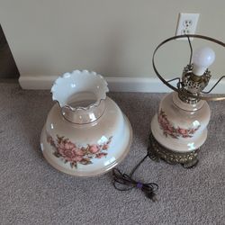 Vintage Style Hurricane Lamp 28 Tall 