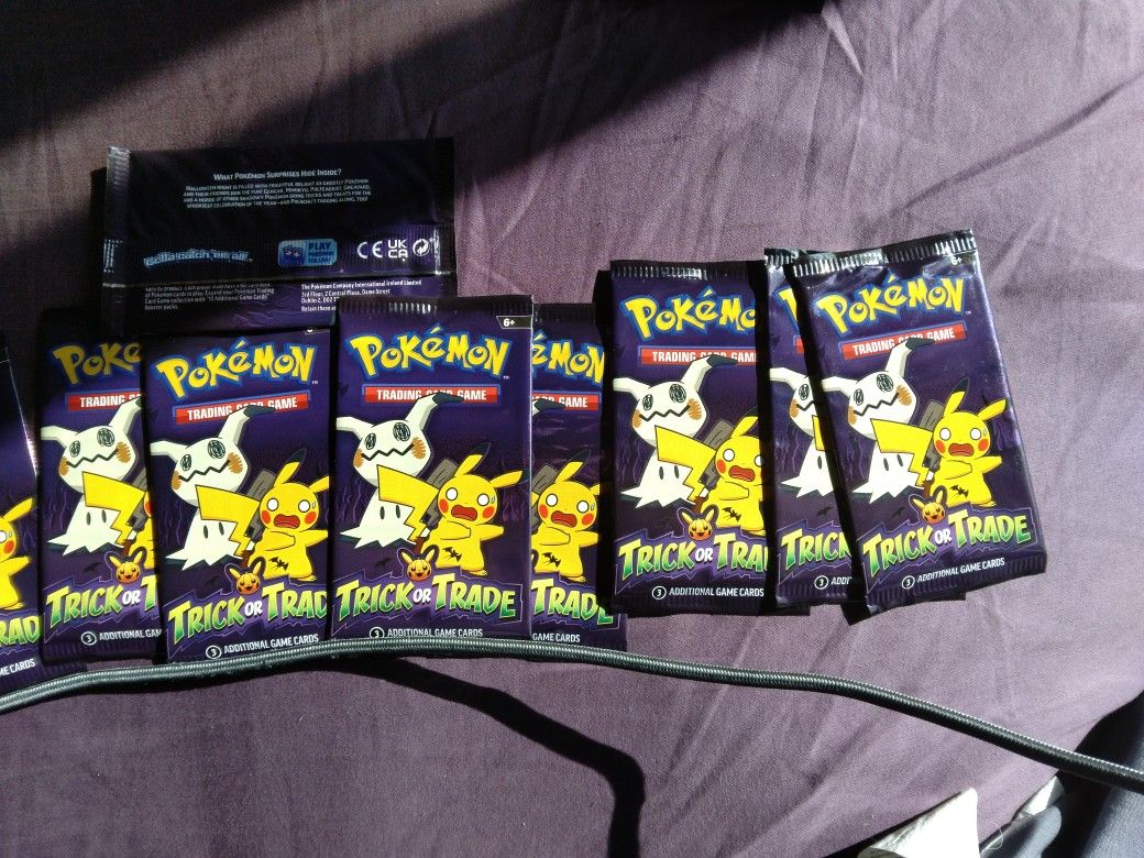 Pokemon Card Game, Additional Game Cards.