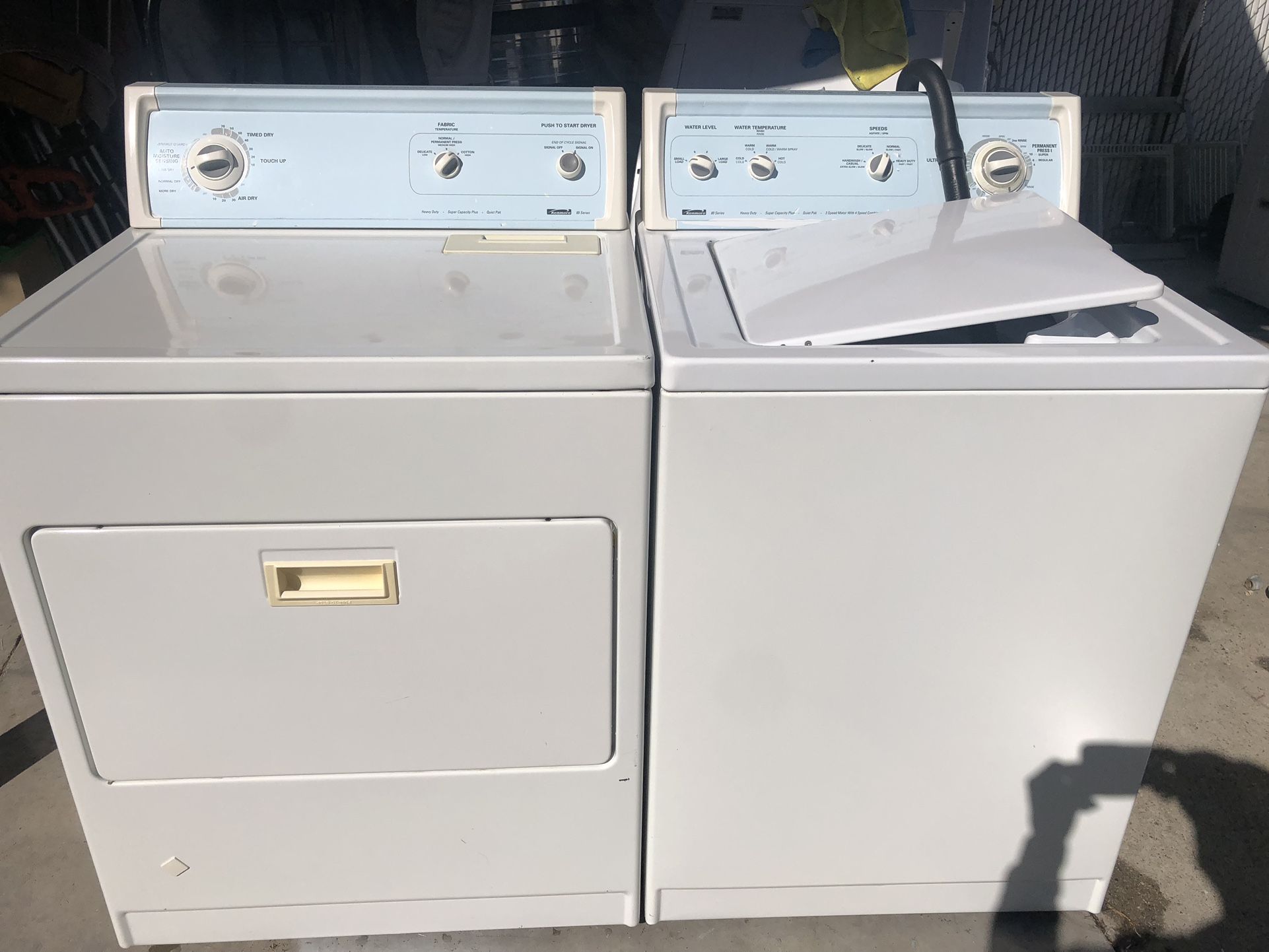 Kenmore Washer And Dryer Set 