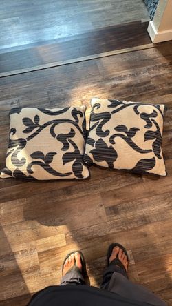 Blue & White Throw Pillows